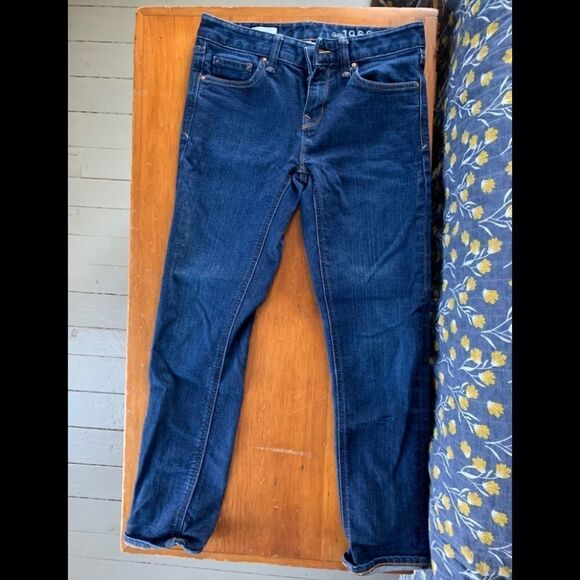 Gap straight dark jeans size 26 - Picture 2 of 4